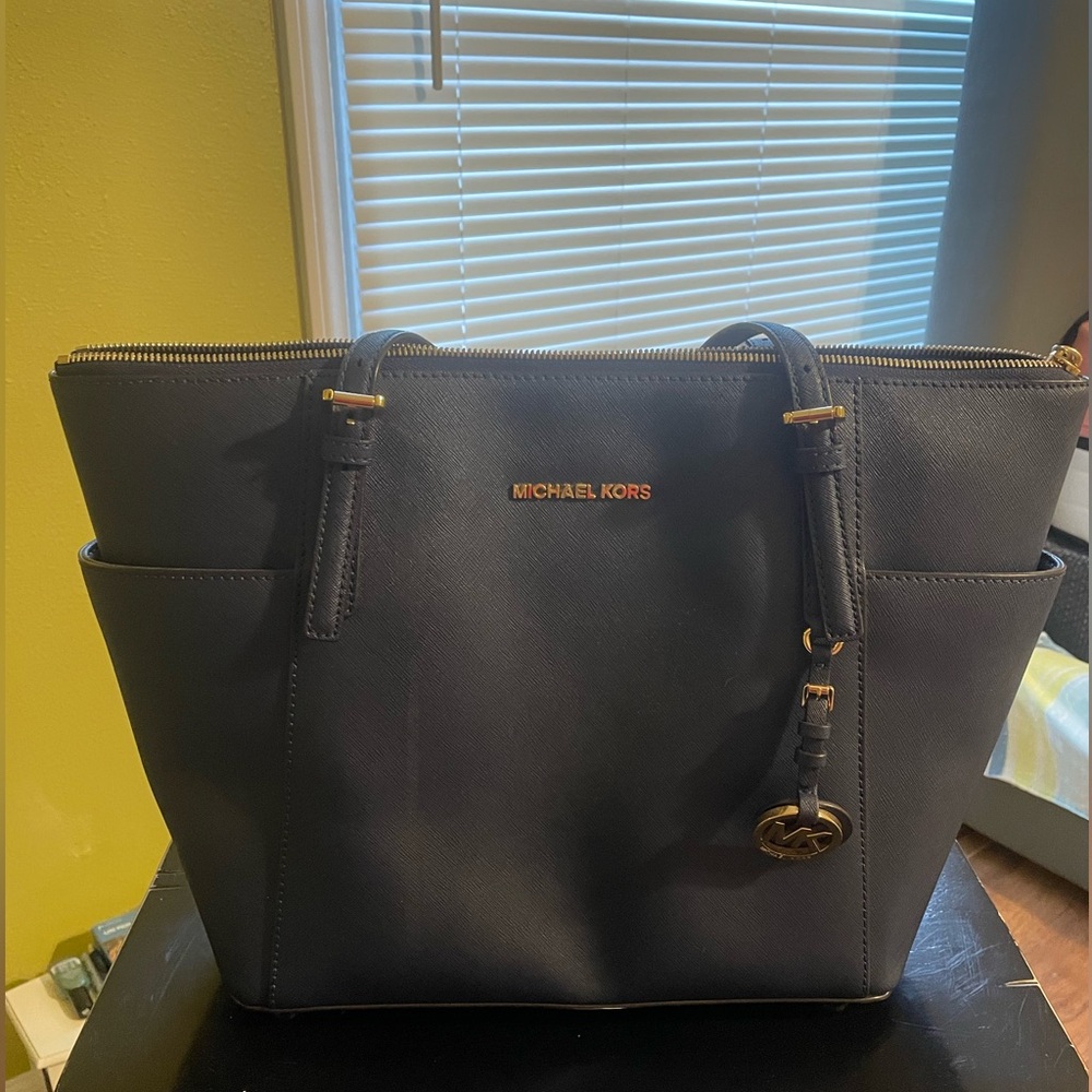 Michael Kors Large Leather Tote Bag